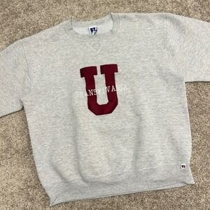 Vintage Transylvania University Sweatshirt Russell Athletic Men Siz XXL USA Made
